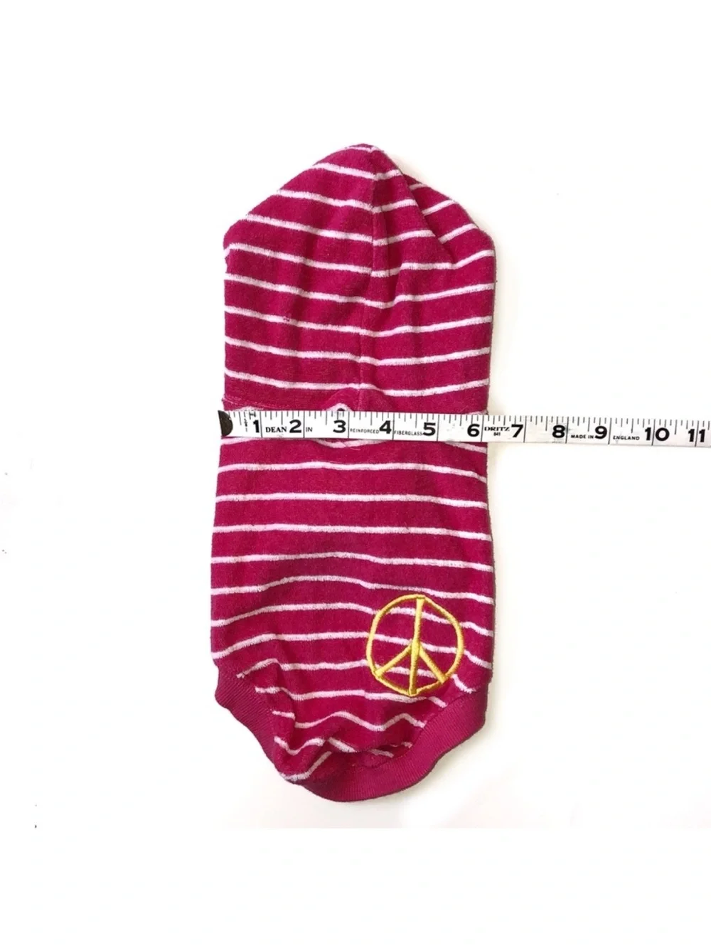 Dog Hoodie 3 for 15 SALE CLEARANCE Pink Striped Terry T-Shirt XS-S